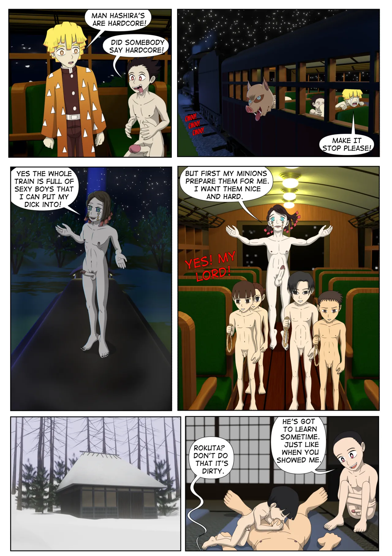 Demon Layer 3 - Fucken Train page 4 full