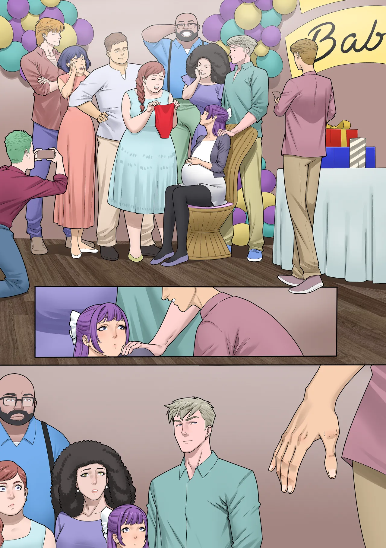 He's Expecting page 1 full
