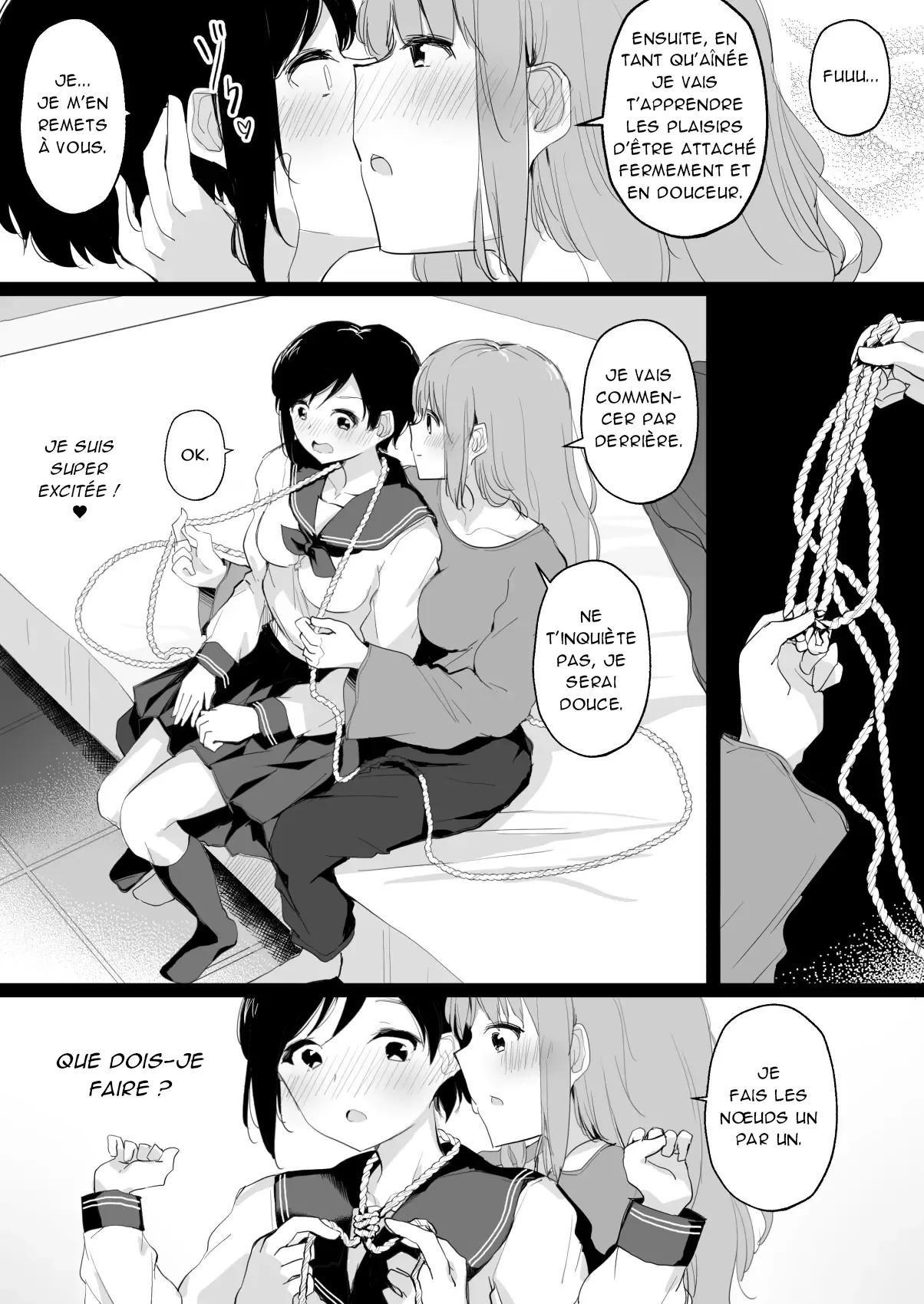 Do M Uraaka Joshi ga Kousoku Yuri Ecchi de Onna Doushi no Yosa o Oshiekomarechau Hon page 12 full