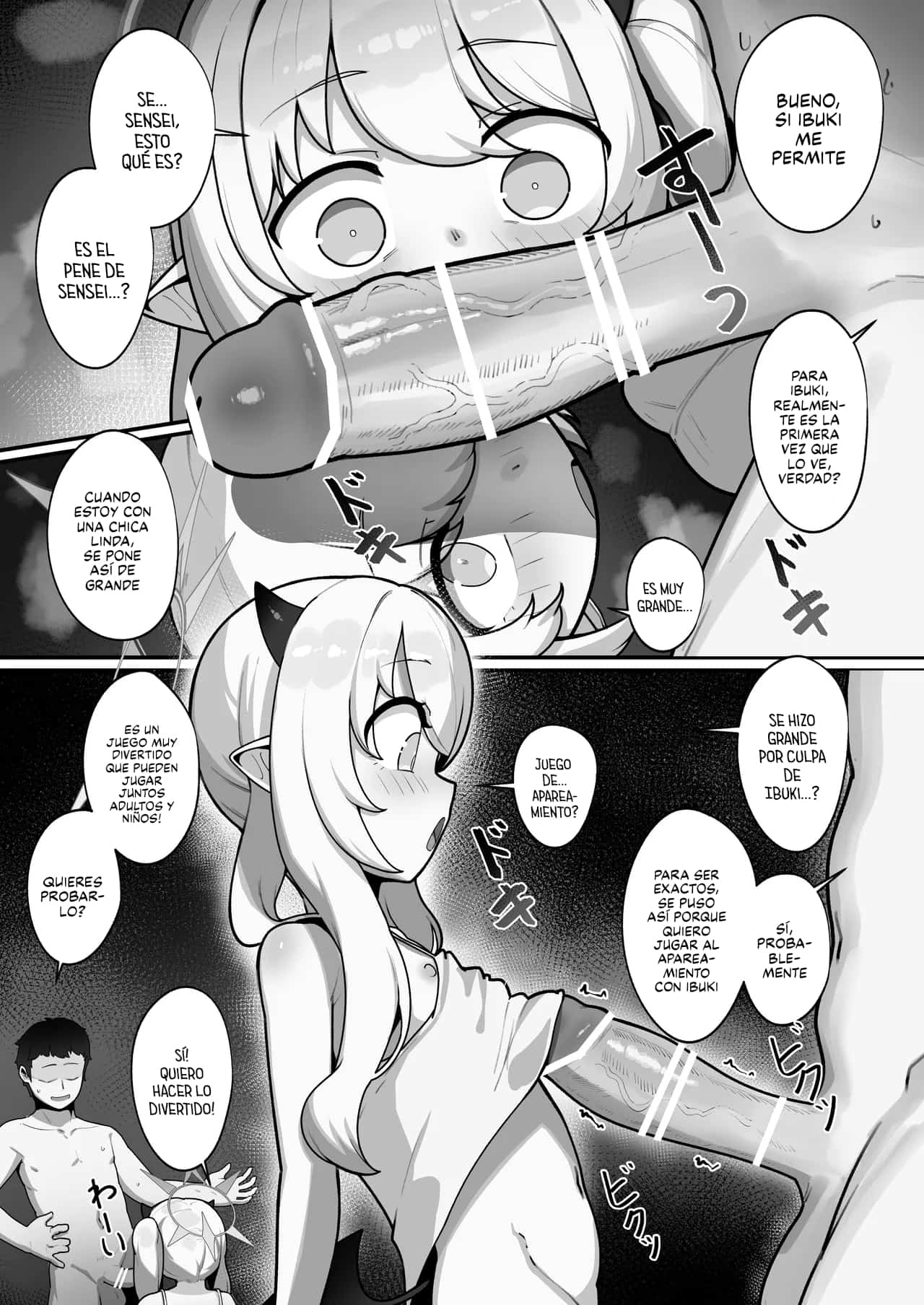 Banmaden no Jikken-sha to Kozukuri Jisshuu Shichau Hon｜Un Doujin Acerca de Entrenar para Concebir con La Verdadera Líder de Pandemonium Society page 8 full