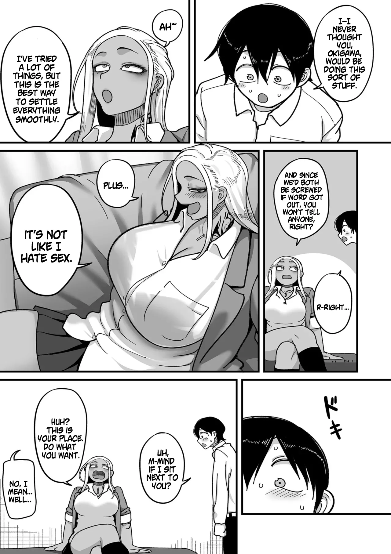 School Prostitution Journal  - Chapter 1: Kuro Gyaru Delinquent Okigawa page 11 full