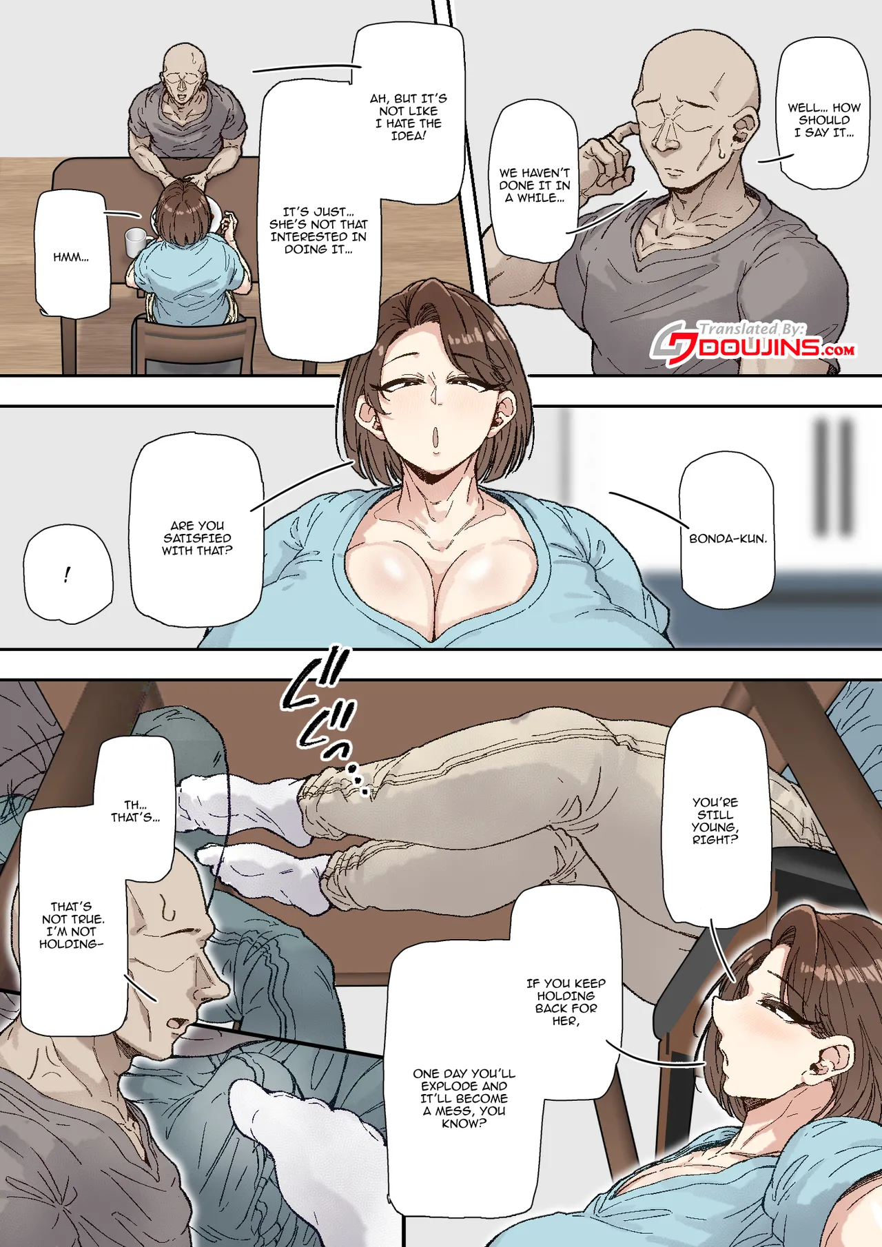 Morikawa Minako  Beit-saki no Deka Chin-kun ni Assari Kan Ochi page 5 full