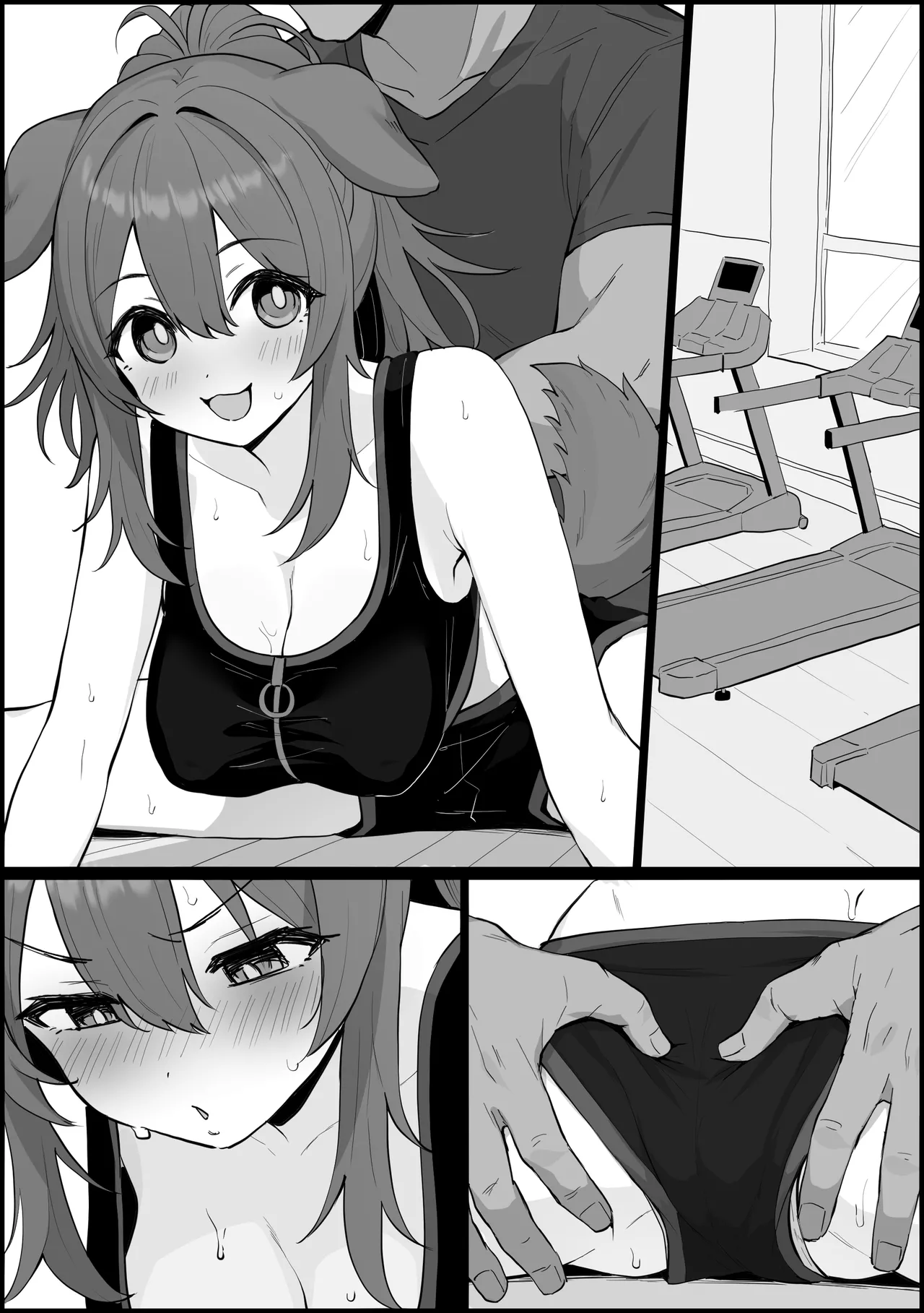 フィットネスジムでえぐい体験トレーニングさせられる こ〇ね page 9 full