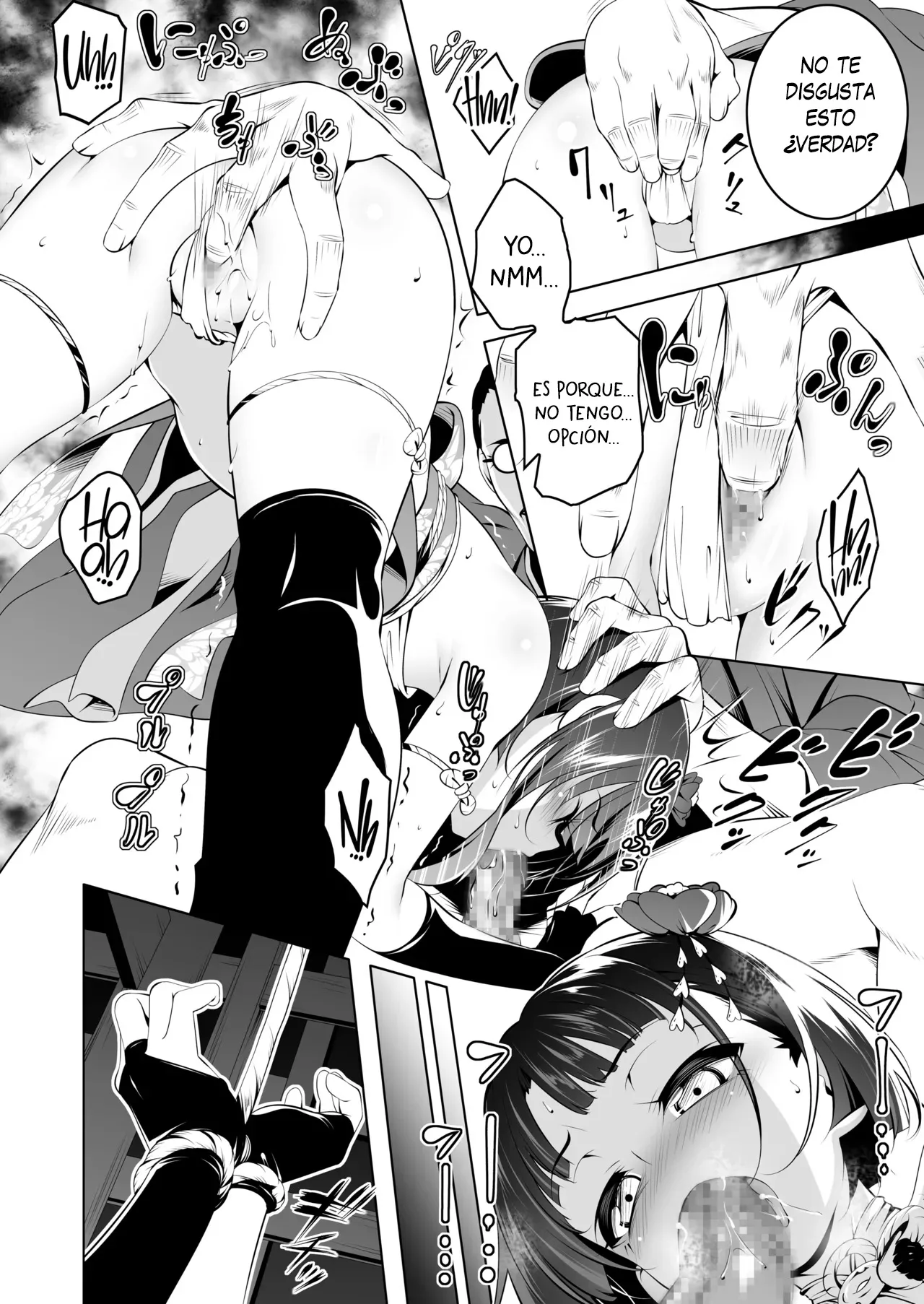 Koushoku no Chuugi Kunoichi Botan Ni - Botan, la kunoichi lujuriosamente leal 2 page 7 full