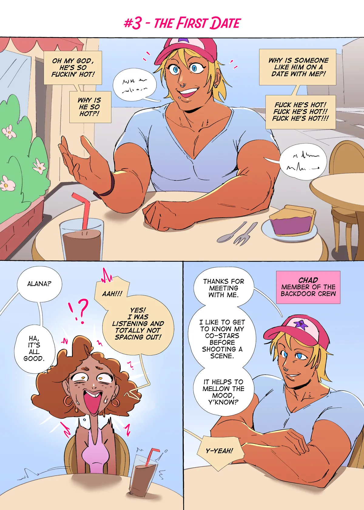 Alana the Pervert starring in "How I Became A Pornstar" page 11 full