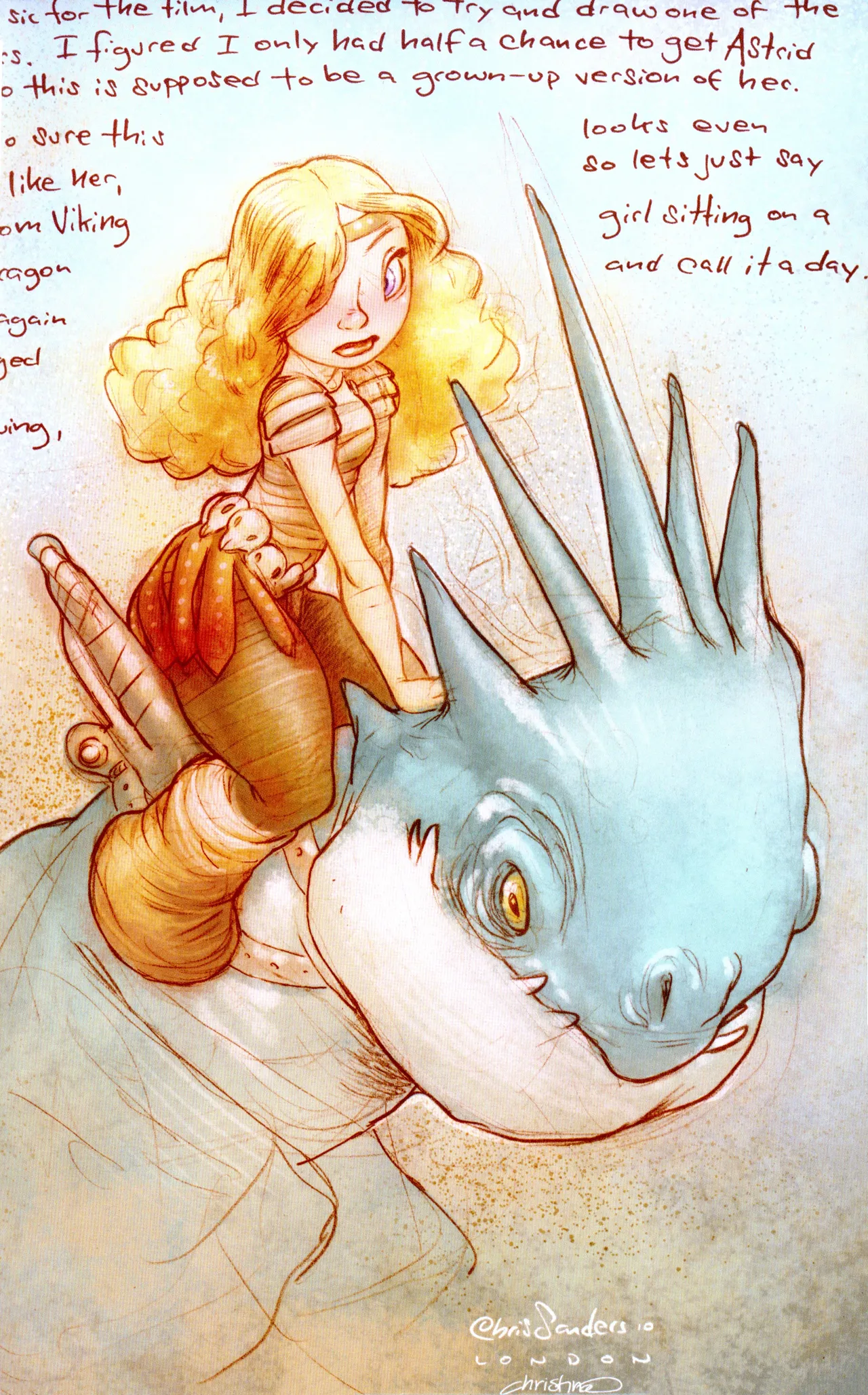 Chris Sanders Sketchbook vol.4 page 4 full