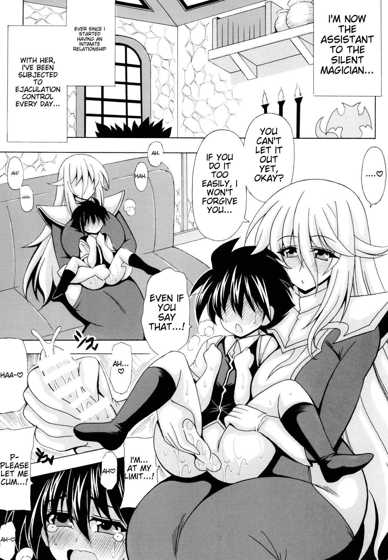 Bonyuu Majo to Chinmoku no Shaseikanri page 3 full