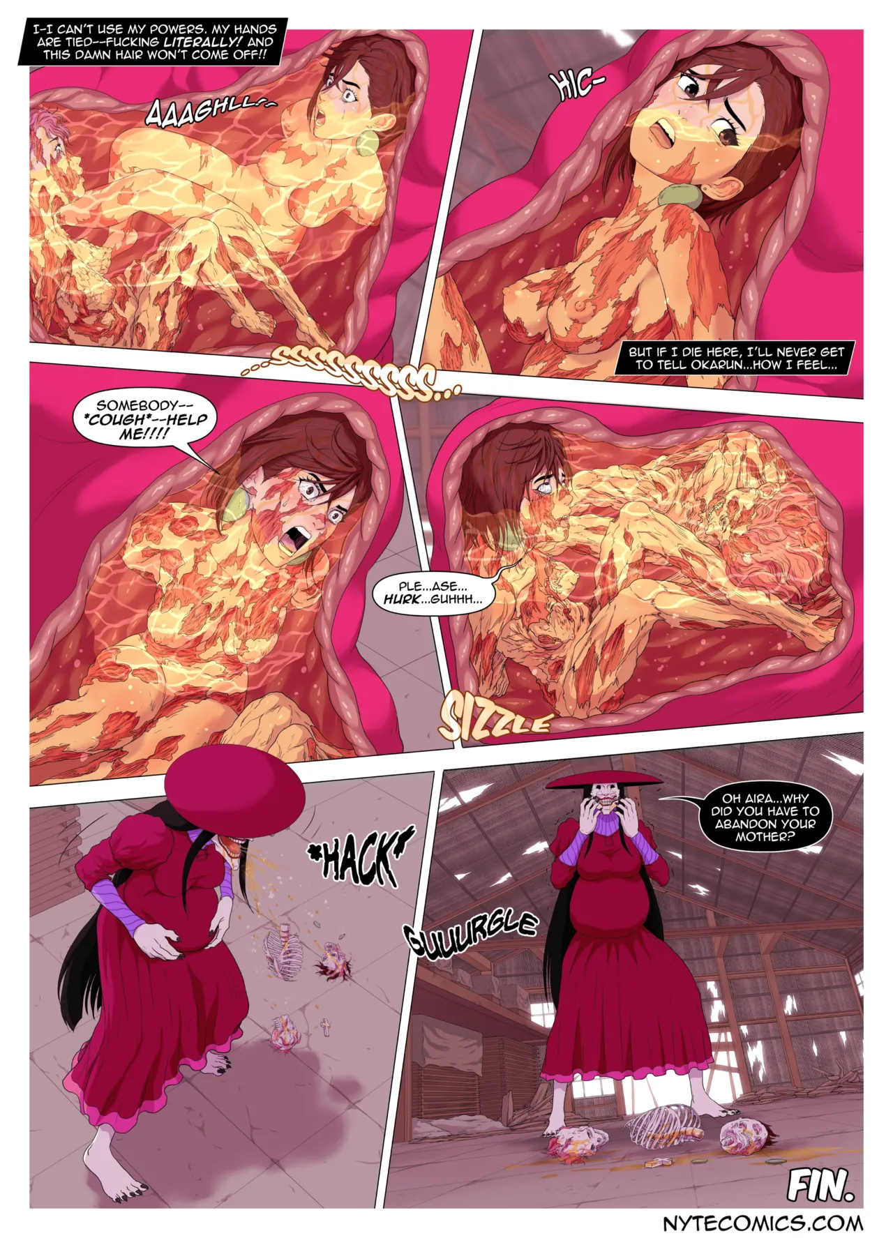 Momo and Aira's Silky Situation page 6 full