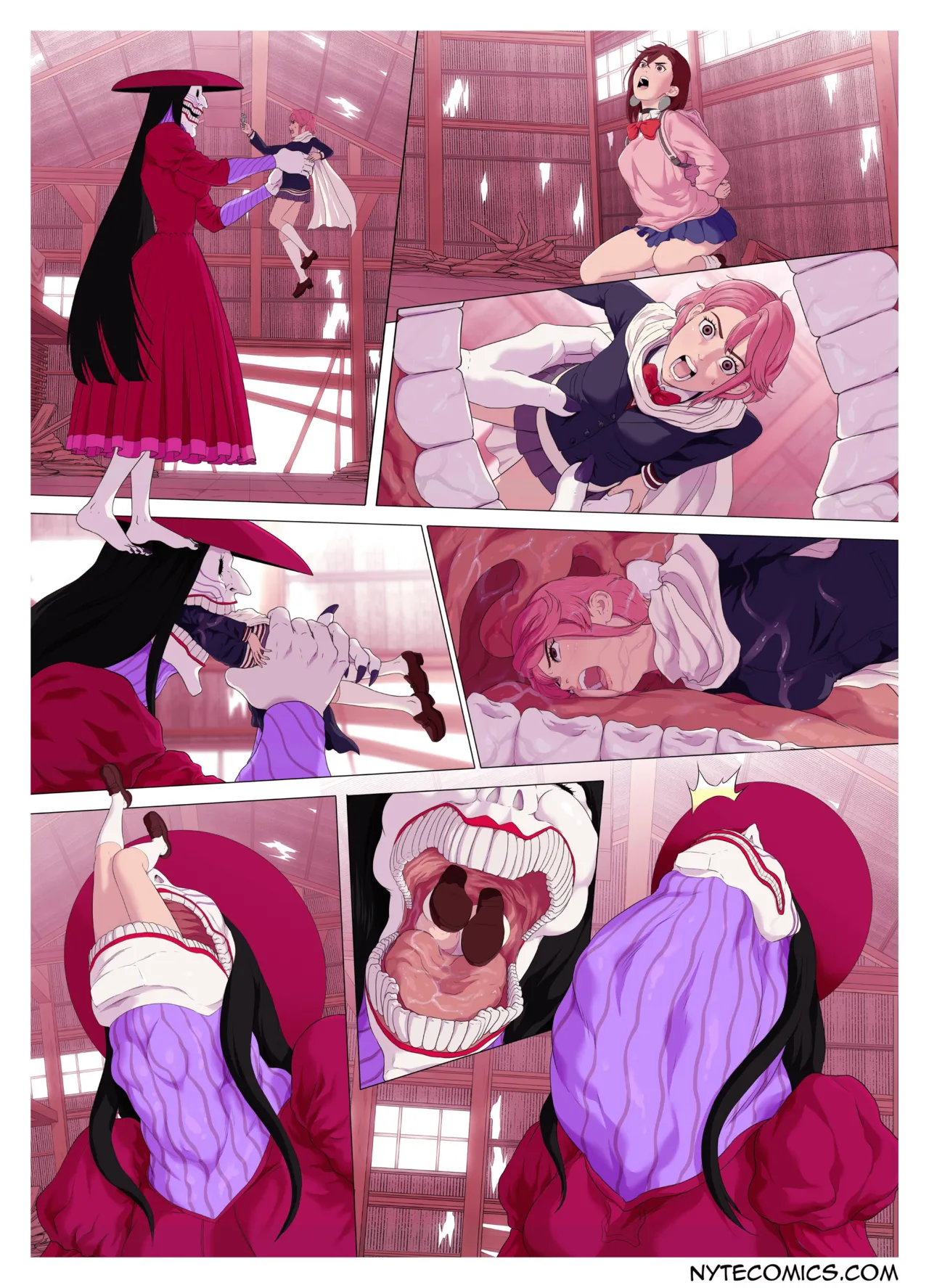 Momo and Aira's Silky Situation page 7 full