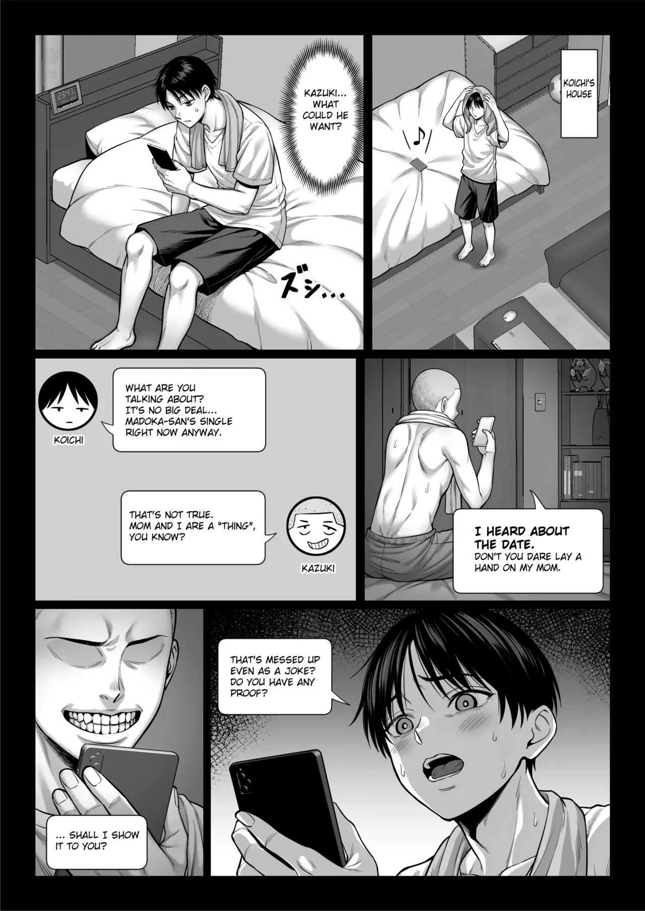 Zutto Akogare datta Dokyuusei no Mama to Yareta Hanashi Kuronuri ver page 11 full
