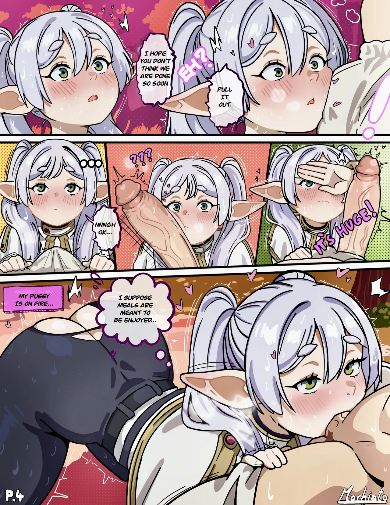 Frieren’s happy Reunion with Himmel page 5 full