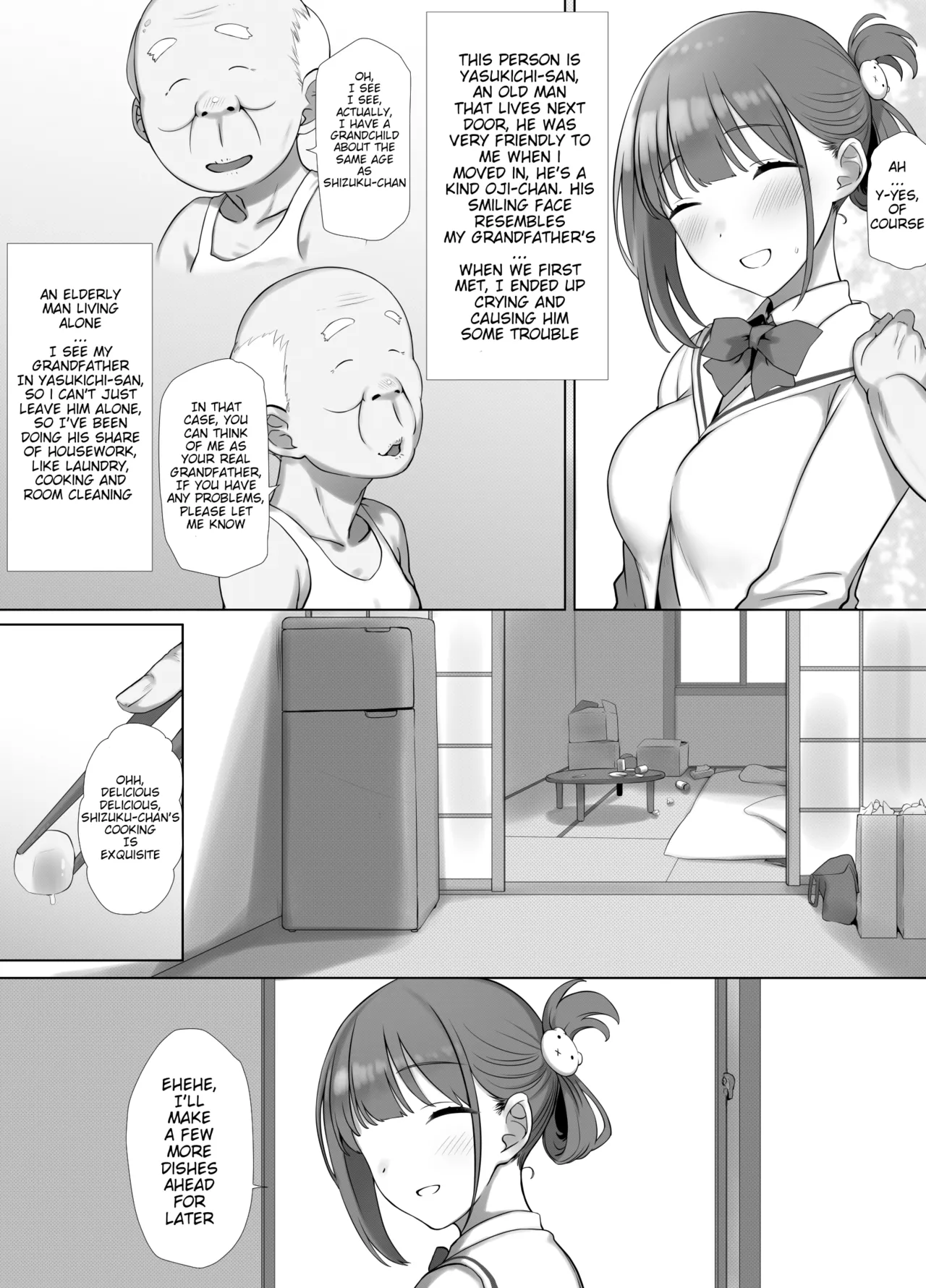 Osanazuma Shizuku-chan no Netorare Shinkon Seikatsu -Sono Pichipichi no Karada o Tonari no Saitei Ero Jijii no Dekachin de Musaborareru JK Osanazuma- page 12 full