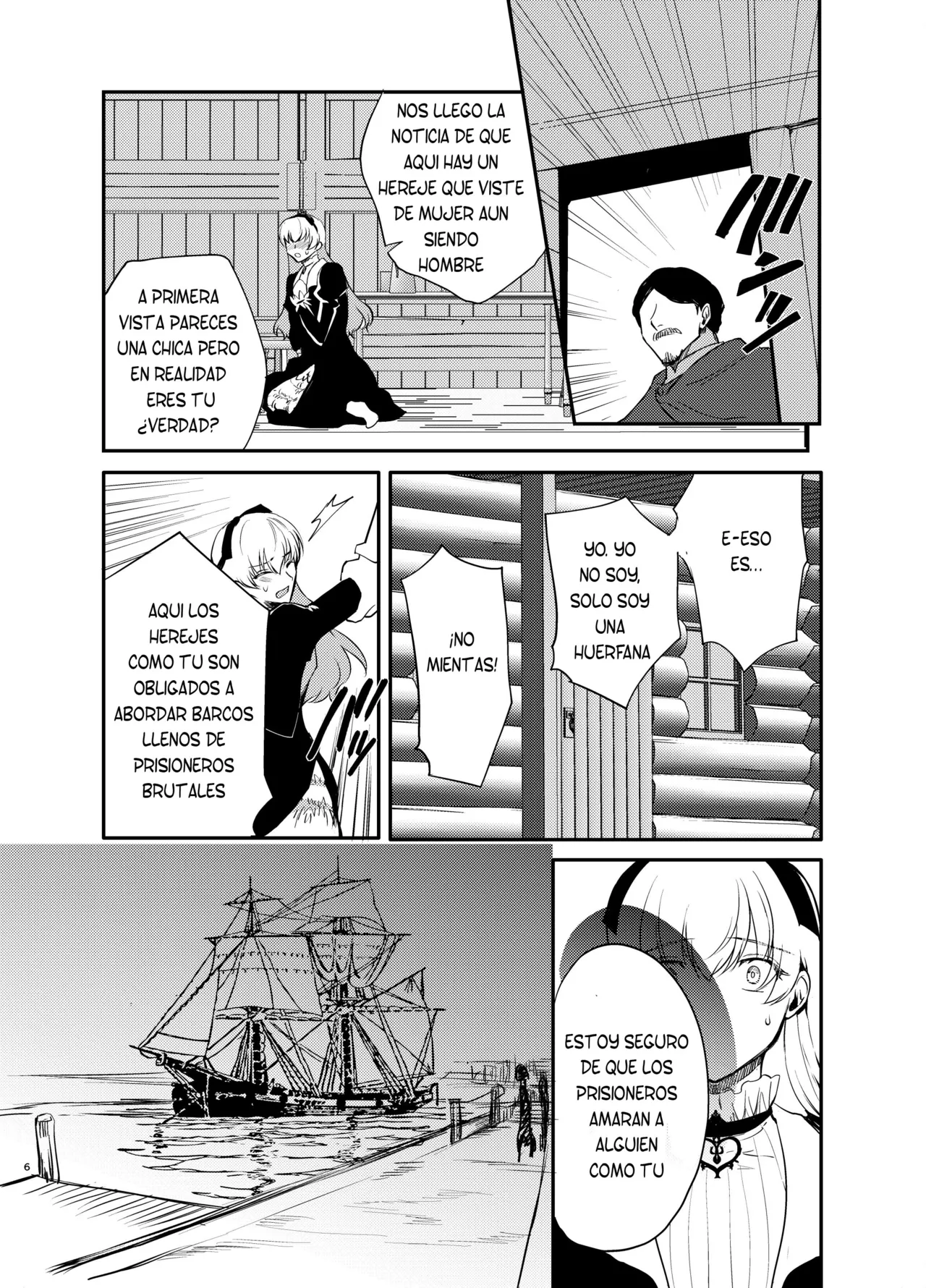 Hentai Inmon 4 Kangokusen Otoko no Musume Kyousei Houshi page 5 full