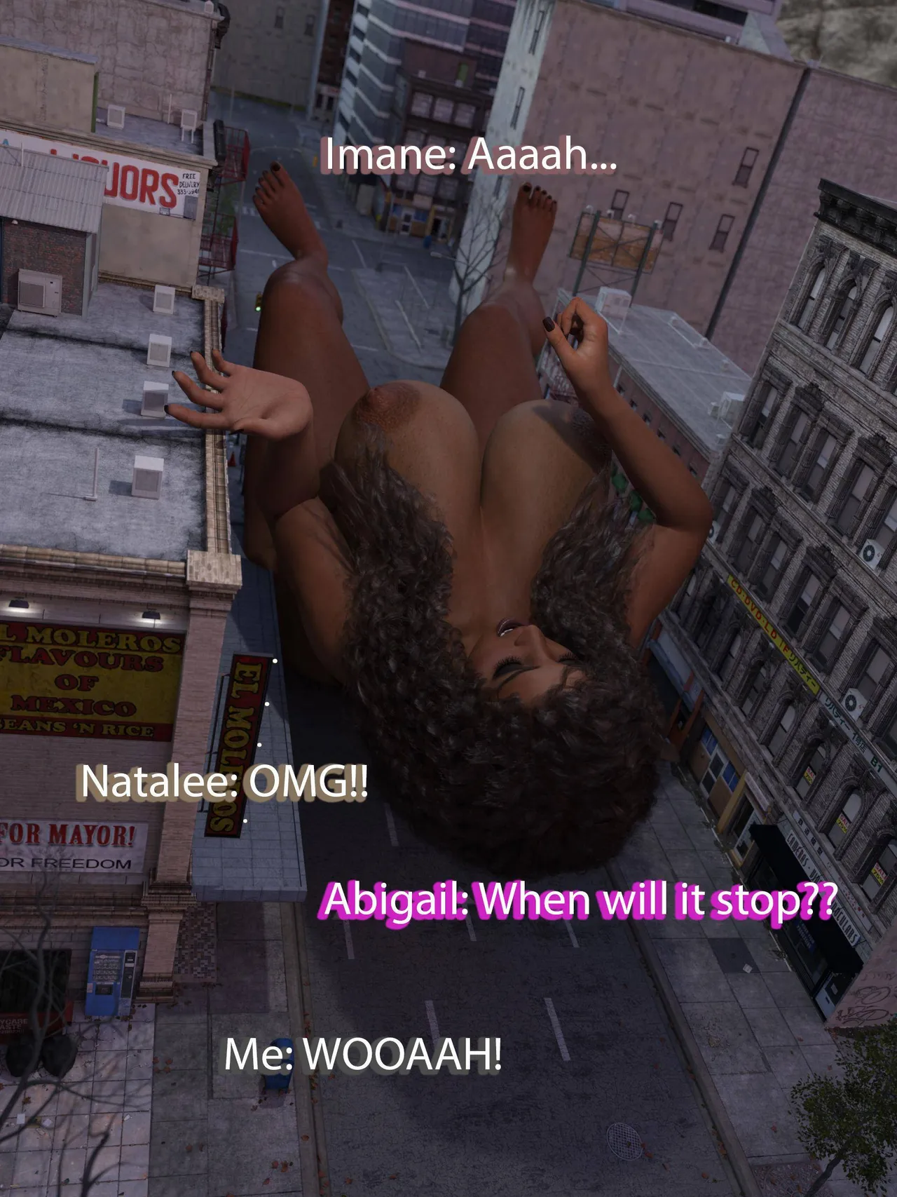 Me and My Giantess Maid part.2 page 12 full