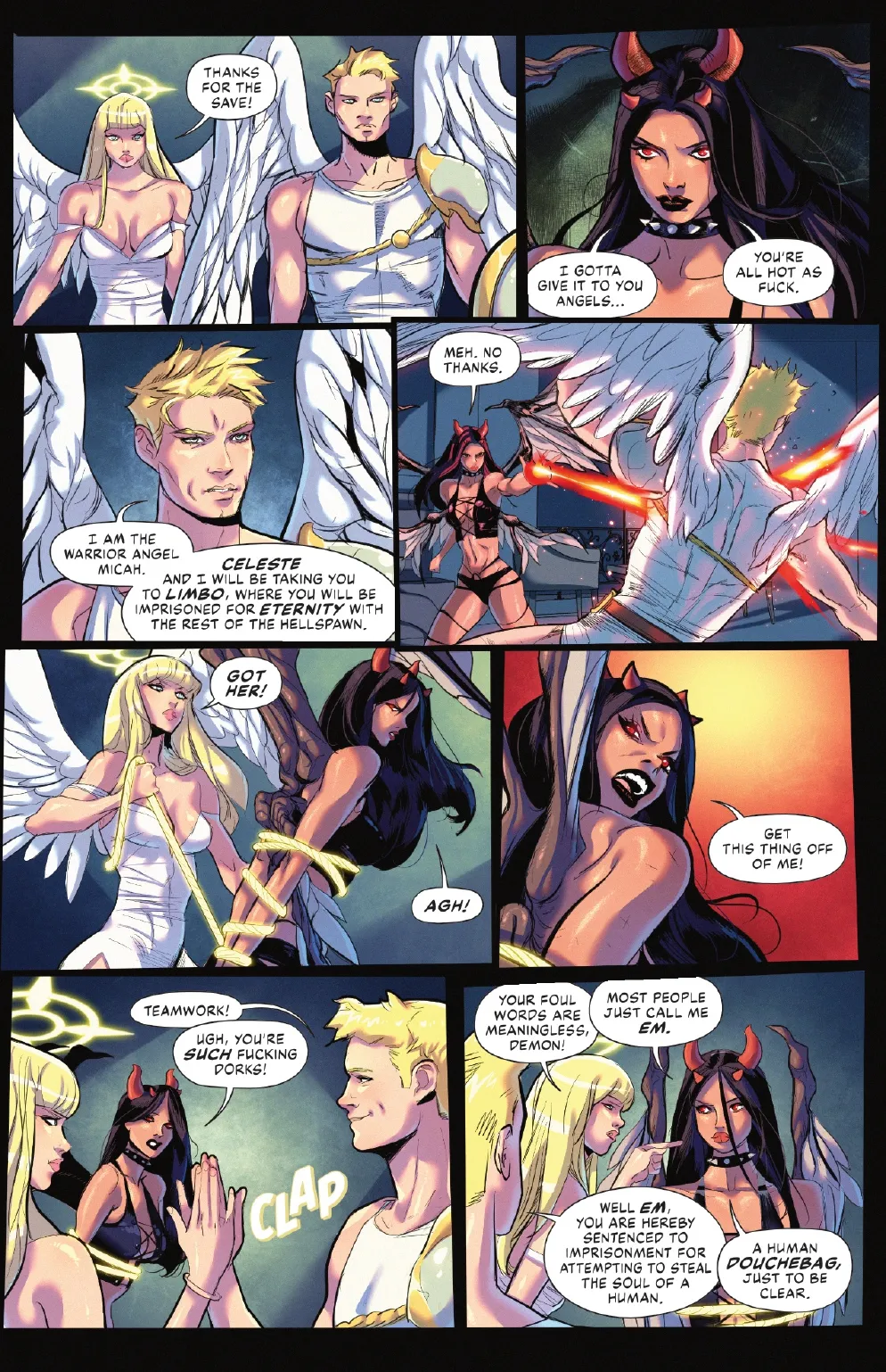 Give 'em Hell #1 Deluxe page 11 full