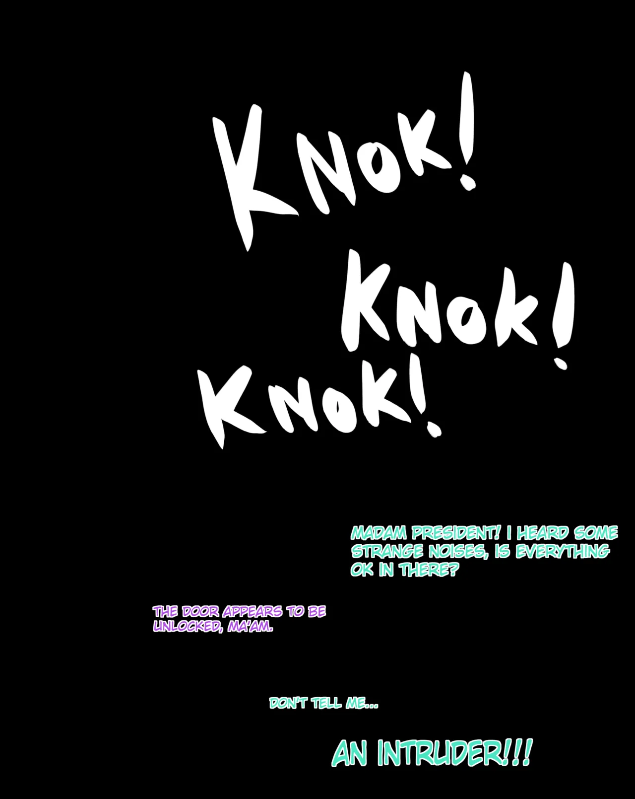 Just a warm up, She said... page 4 full