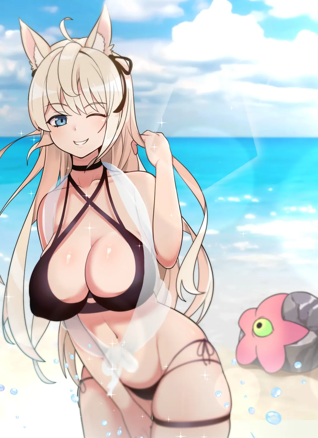 Miqo'te and starfish page 1 full