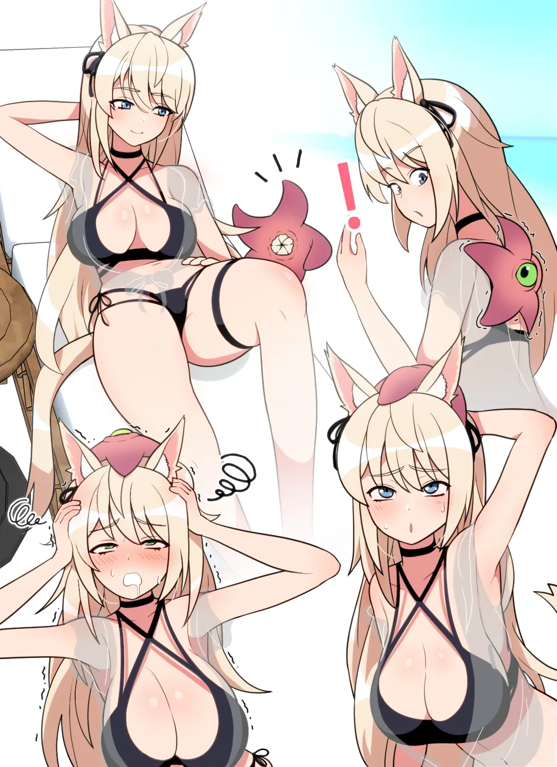 Miqo'te and starfish page 2 full