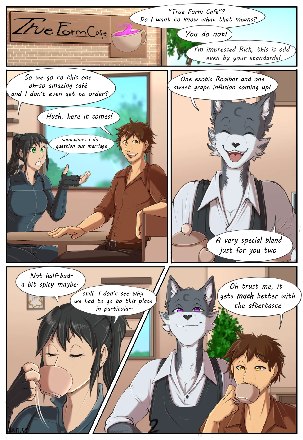 The Cafe Zone page 2 full