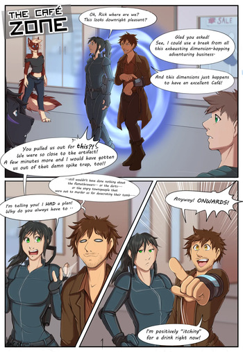 [Narusewolf] The Cafe Zone cover