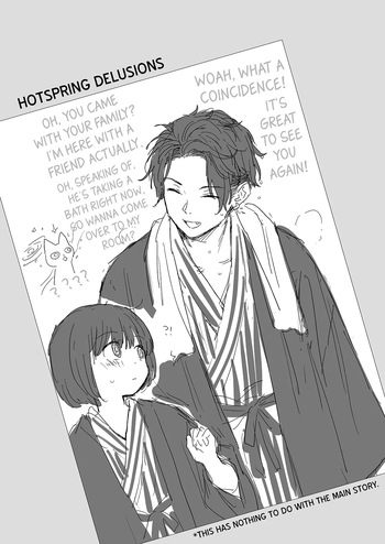 [Fuka Fuka (Sekiya Asami)] Free paper HOTSPRING DELUSIONS 1+2 [English] cover