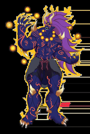 superhero kaiju supervillain art from deviantart cover