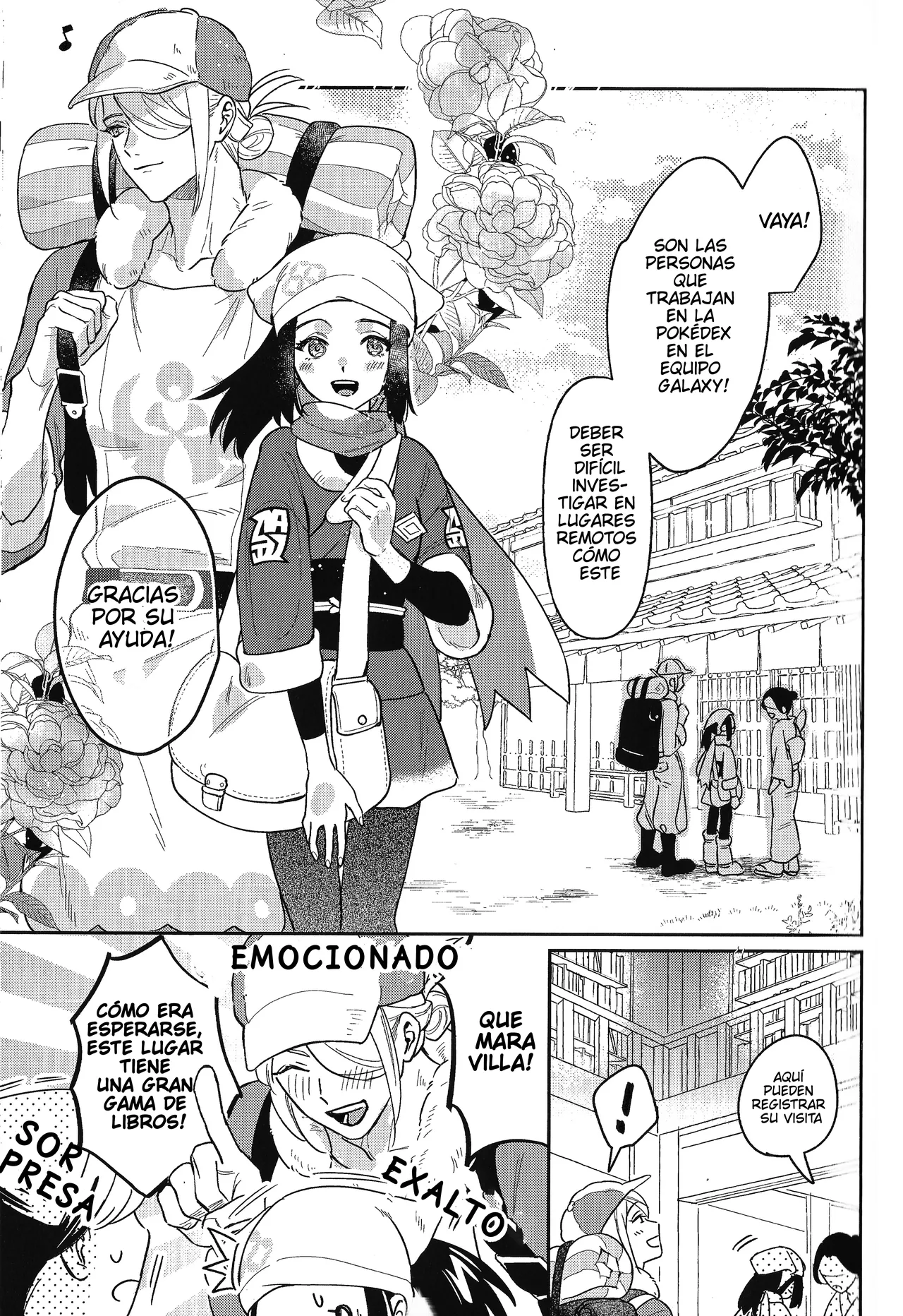 Viaje a Tamayura- Pokemon LEGENDS Arceus dj- Volo x Akari page 3 full