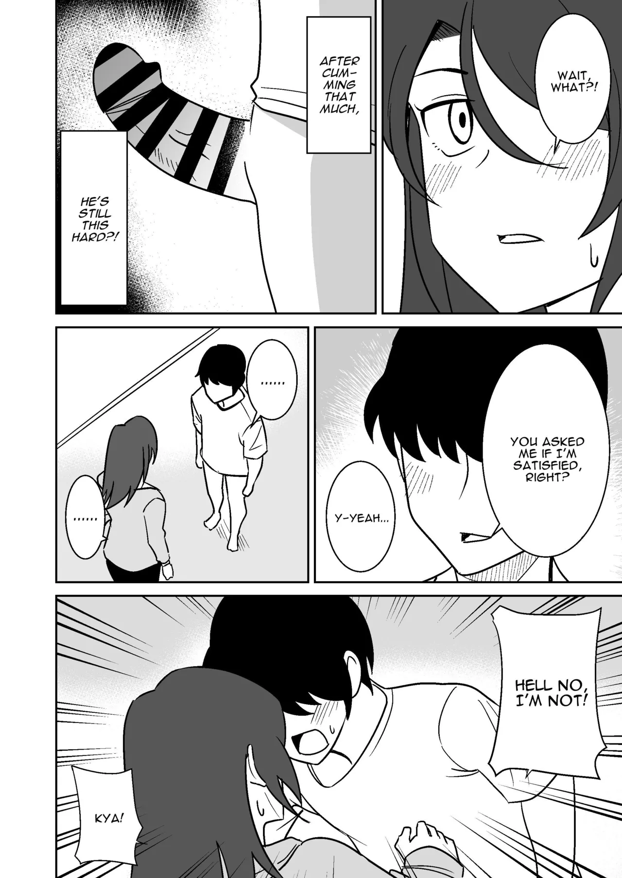 Shiri no Dekai MotoYan Hitozuma ni Tanetsuke Press-suru Hanashi | Mating with a Huge Assed Housewife page 11 full