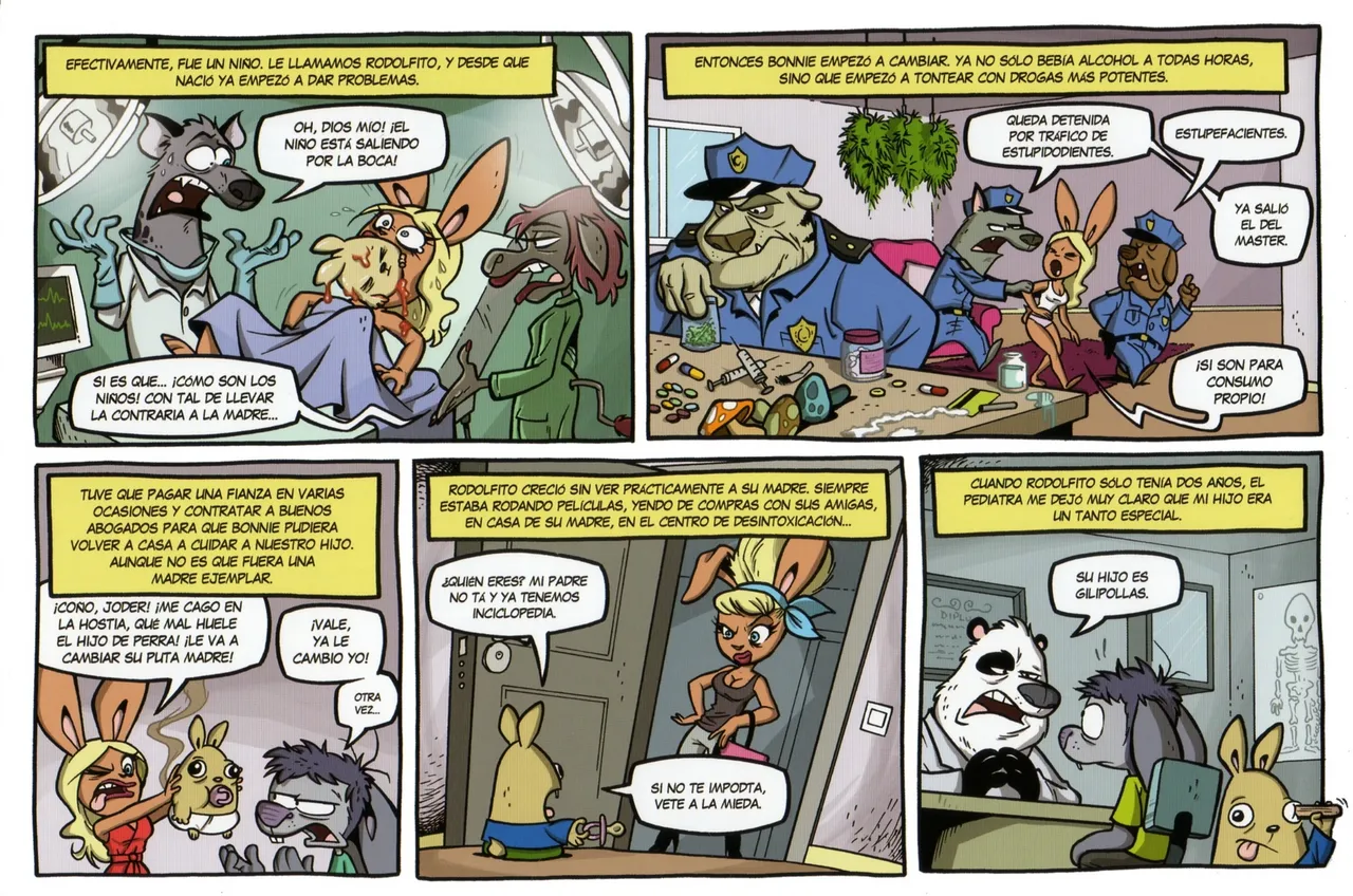 CONEJO FRUSTRADO - 1 - Editorial Dibbuks - Mike Bonales - Julio 2010 page 11 full