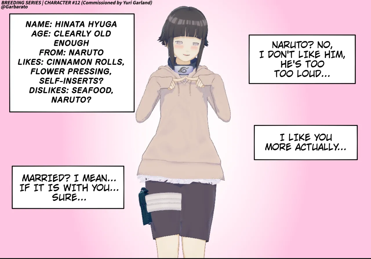 Garbarato Breeding Series #12- Hinata & #13 - Kitty Katswel & 14 - Midna page 1 full