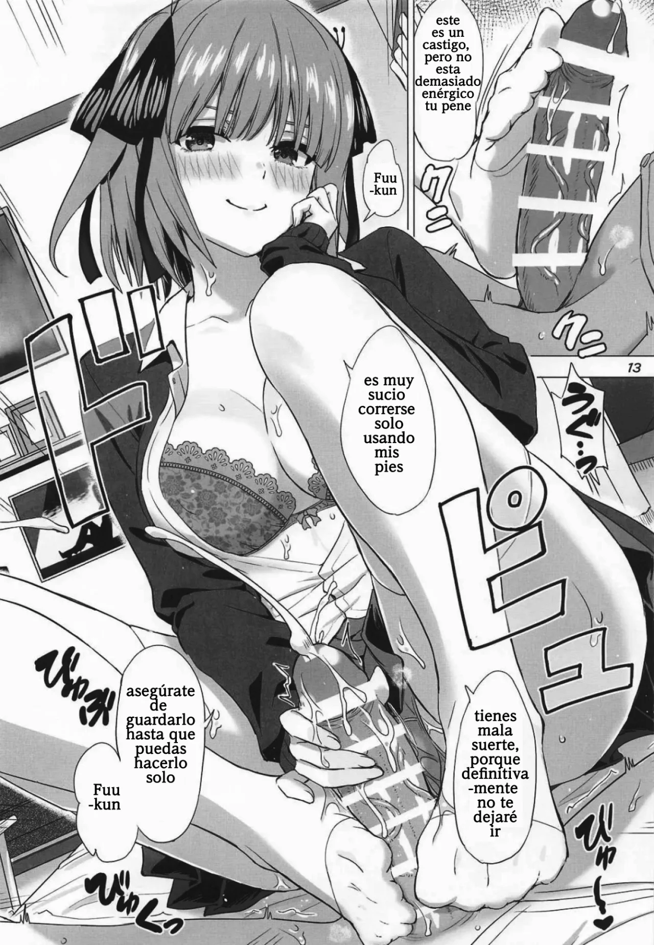 Gobun no Pi na Kanojo-tachi｜Las Quintillizas Pi-cantes page 12 full