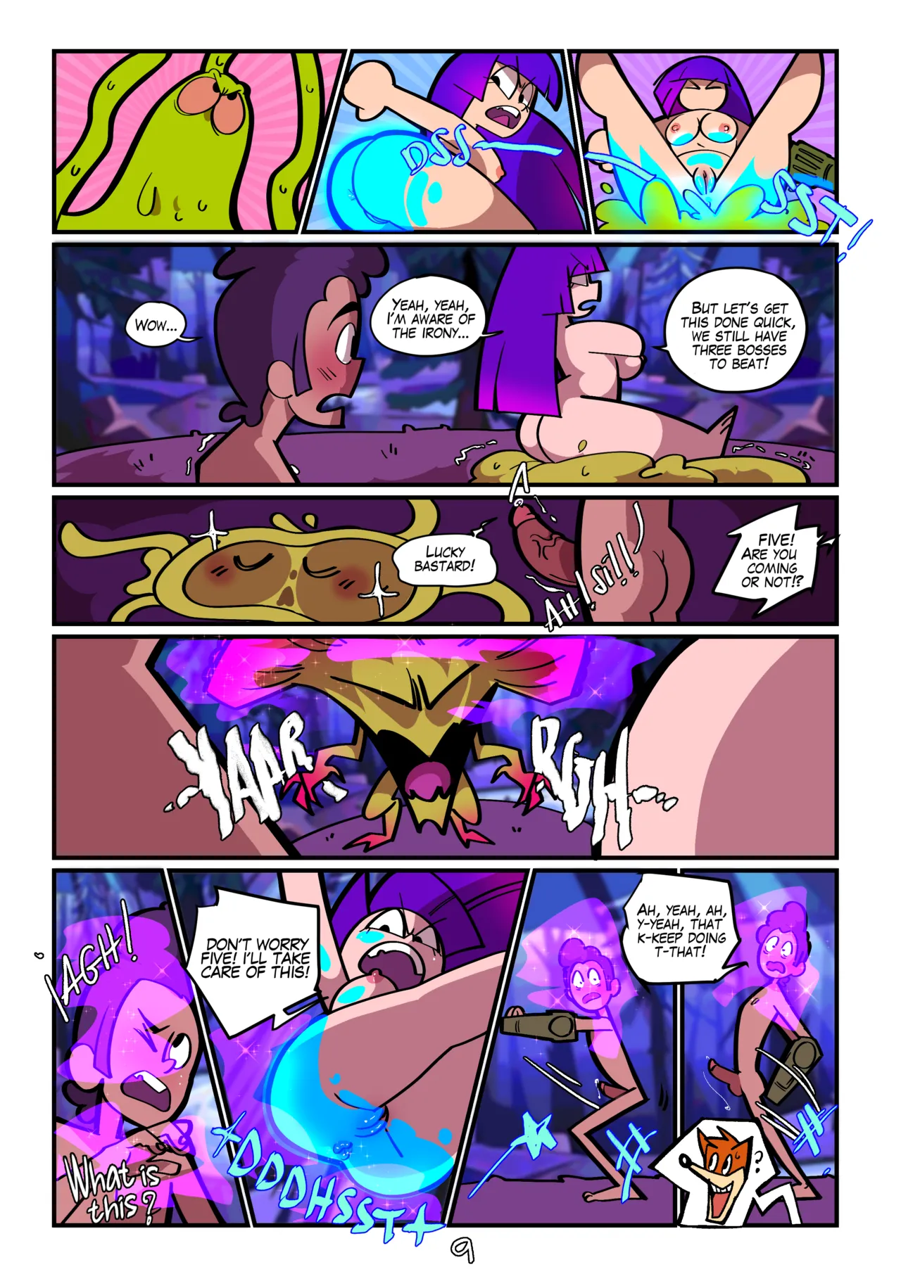 Glitch Techs - Speedrun & Naked page 10 full