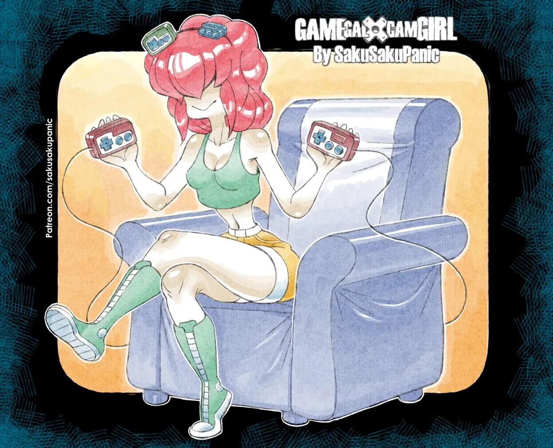 sakurakasugano Sakusakupanic GamerXCam Comic and Covers page 3 full