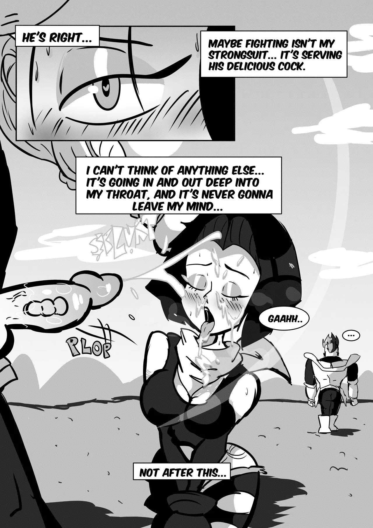 Dragon Ball Z: The Femdroid Saga page 12 full