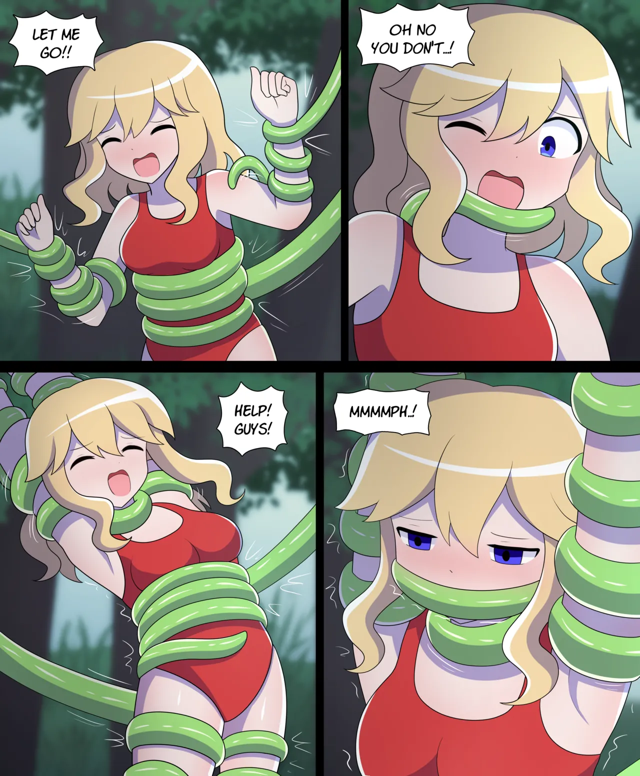 Tentacle Plant Comic page 5 full