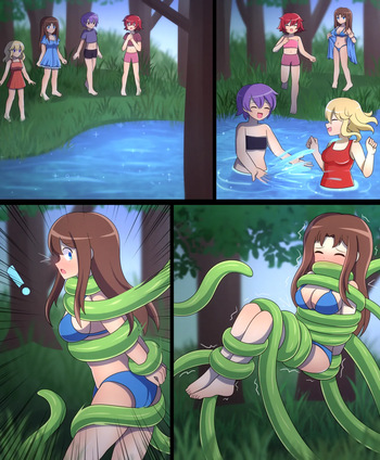 [LAZZYSIN] Tentacle Plant Comic cover