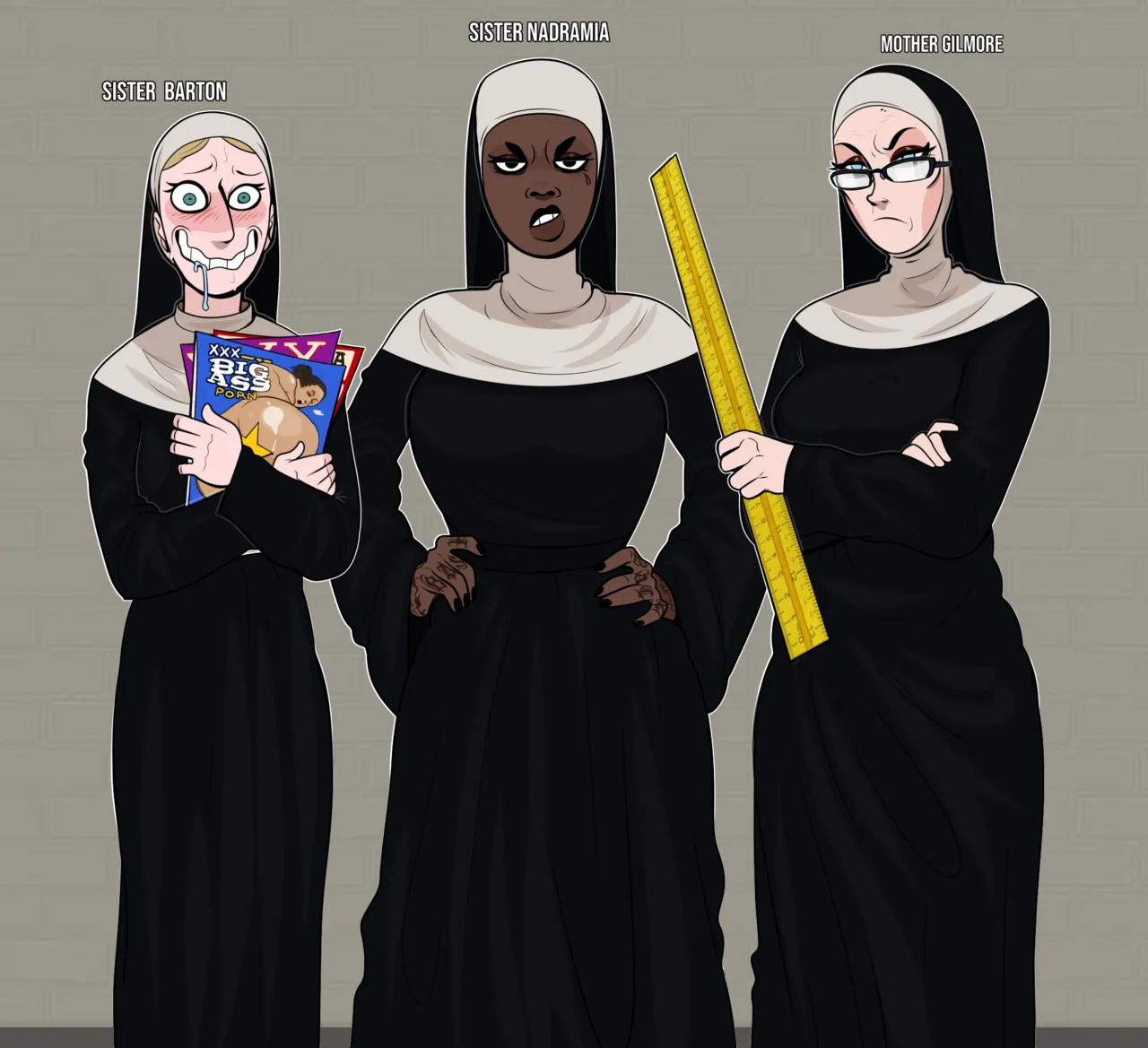 Nuns page 1 full