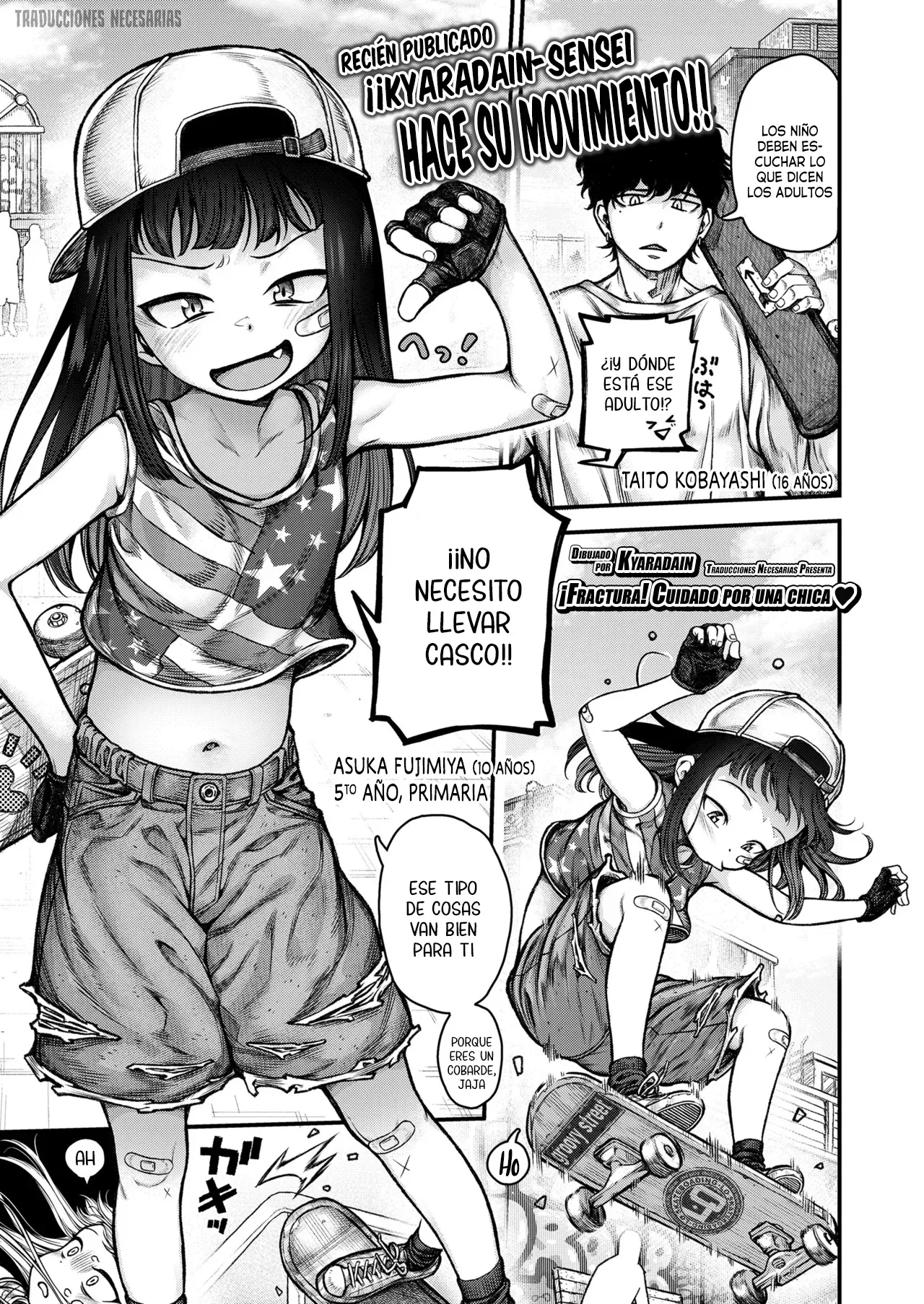 Honeori! Osewa Gaaru ♥ - ¡Fractura! Cuidado Por Una Chica ♥ page 1 full