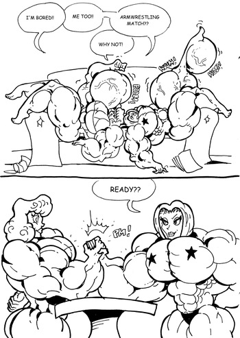 [Manthomex] Sylvie 'n' Sara - Arm Wrestling cover