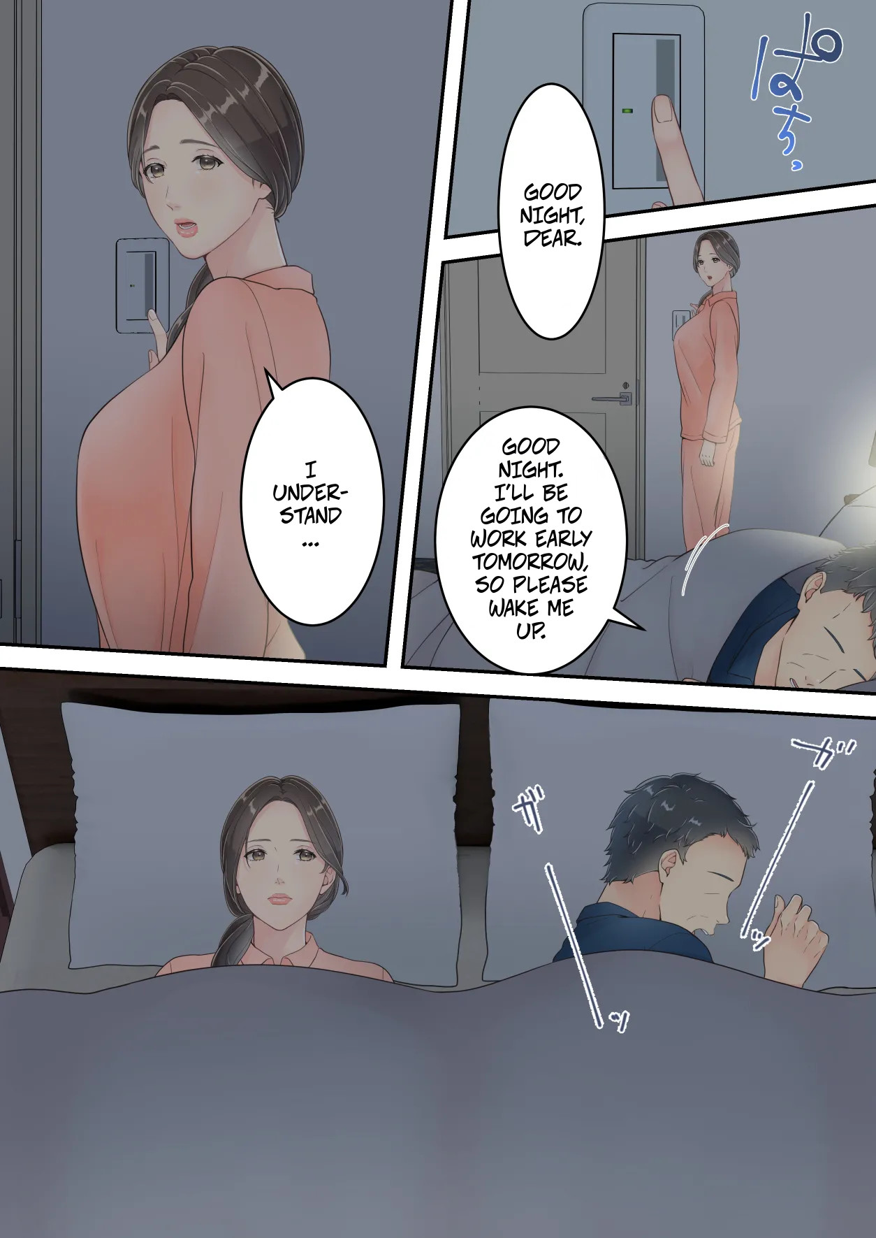 Matomo na Okaa-san ga Musuko to Onaidoshi na Otokonoko to Amaama Furin Ryokou shichau Hanashi | A Normal Mother Goes on a Sweet Affair Trip With a Boy the Same Age as Her Son page 8 full