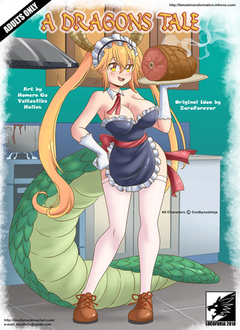A Dragons Tale - Kobayashi-san-chi no Maid Dragon [Locofuria] cover