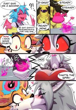 Potion Party: Loona x Bee Kissing