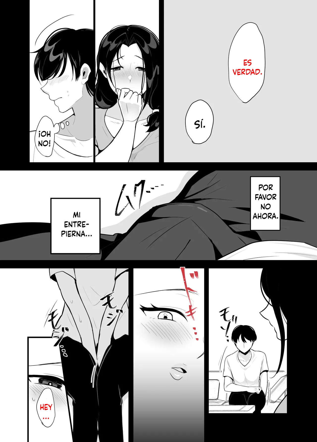 Kanojo no haha ni tabe rareru ~ yūwaku sa rete naisho no furin kankei page 12 full