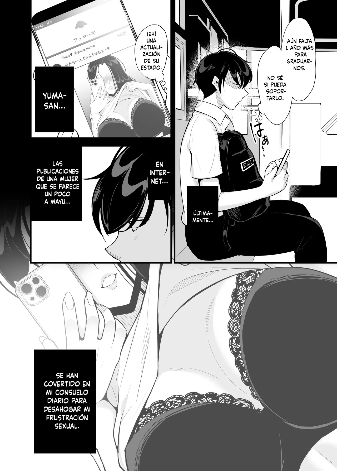 Kanojo no haha ni tabe rareru ~ yūwaku sa rete naisho no furin kankei page 4 full