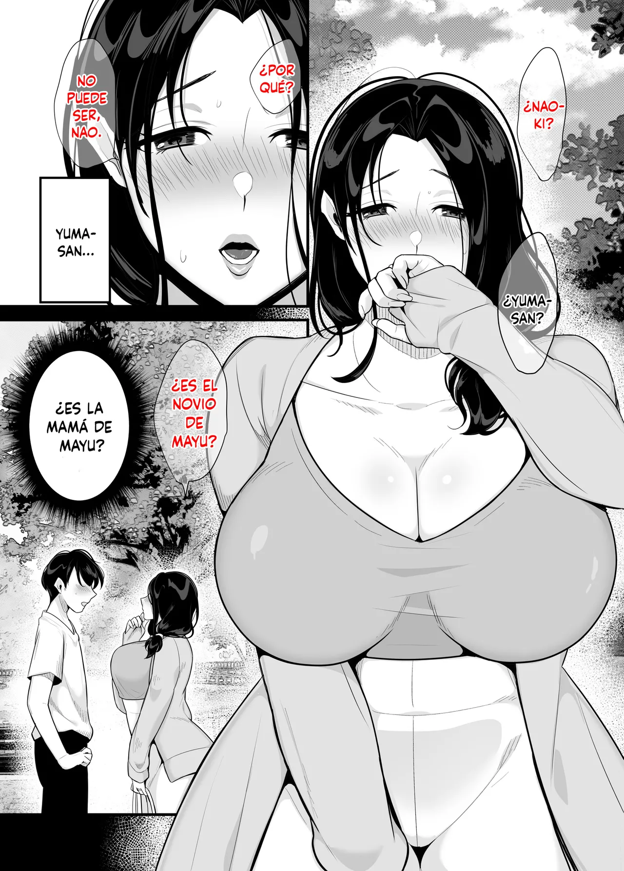 Kanojo no haha ni tabe rareru ~ yūwaku sa rete naisho no furin kankei page 9 full
