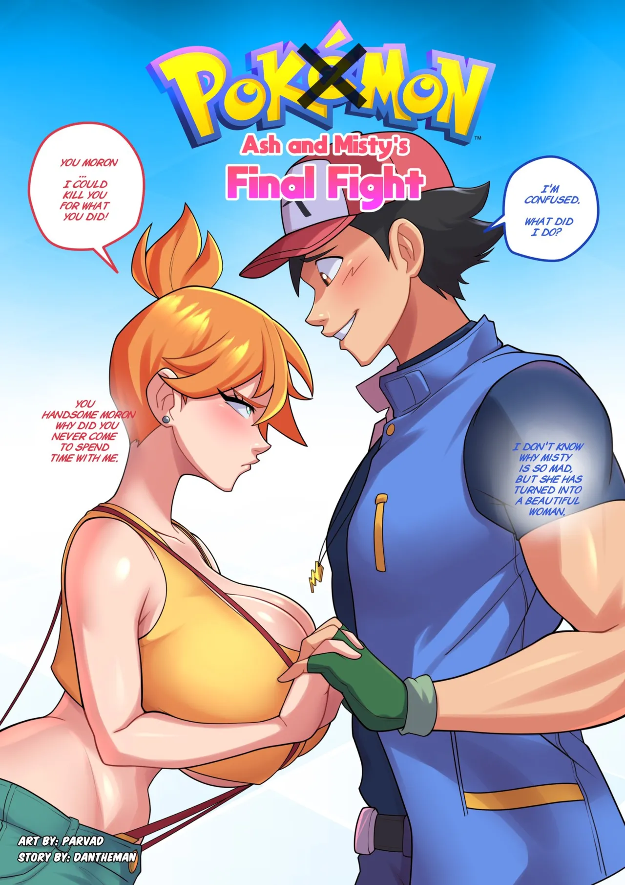 Ash and Misty's Final Fight page 1 full