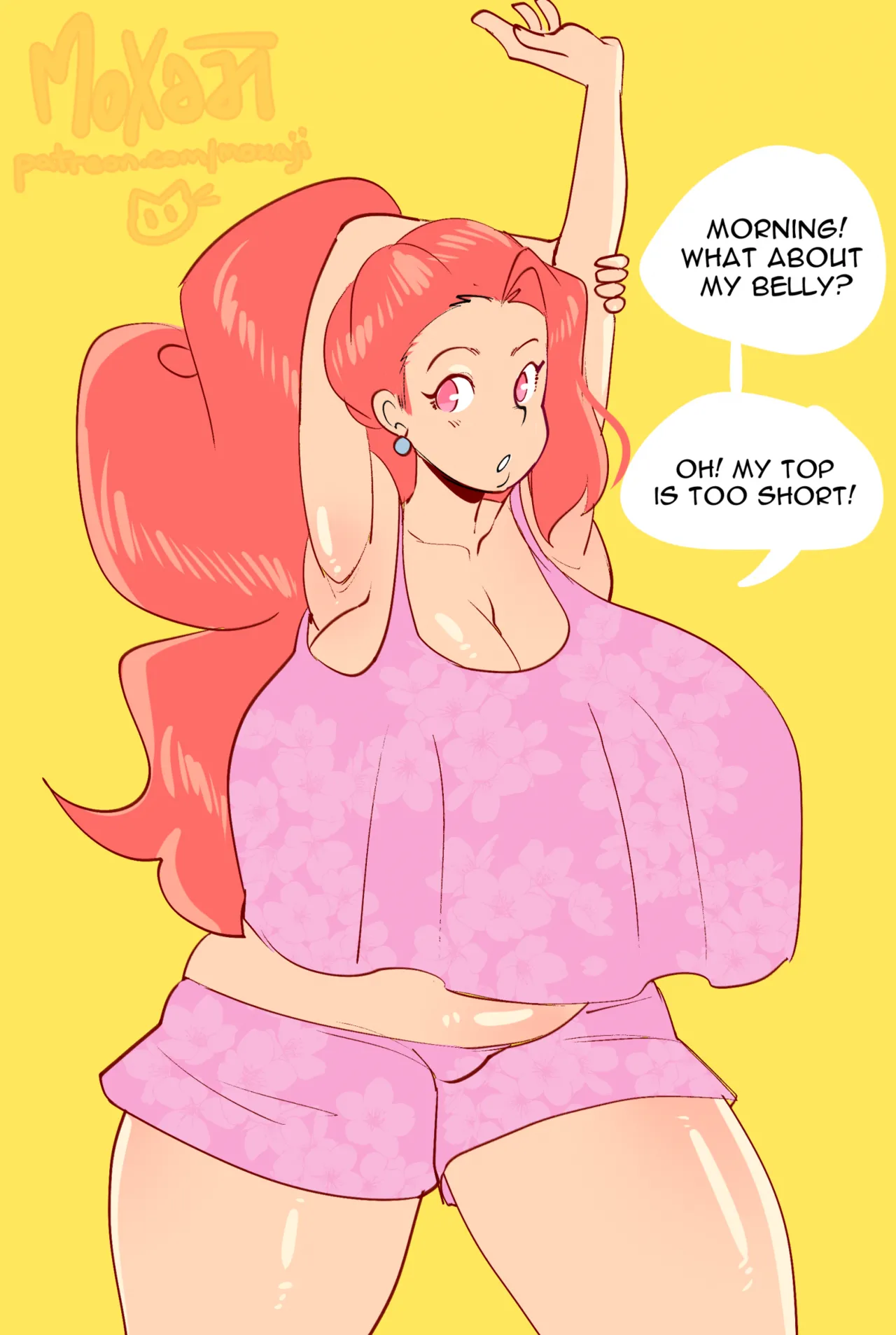 Moxaji's Daisy Diary Day page 5 full