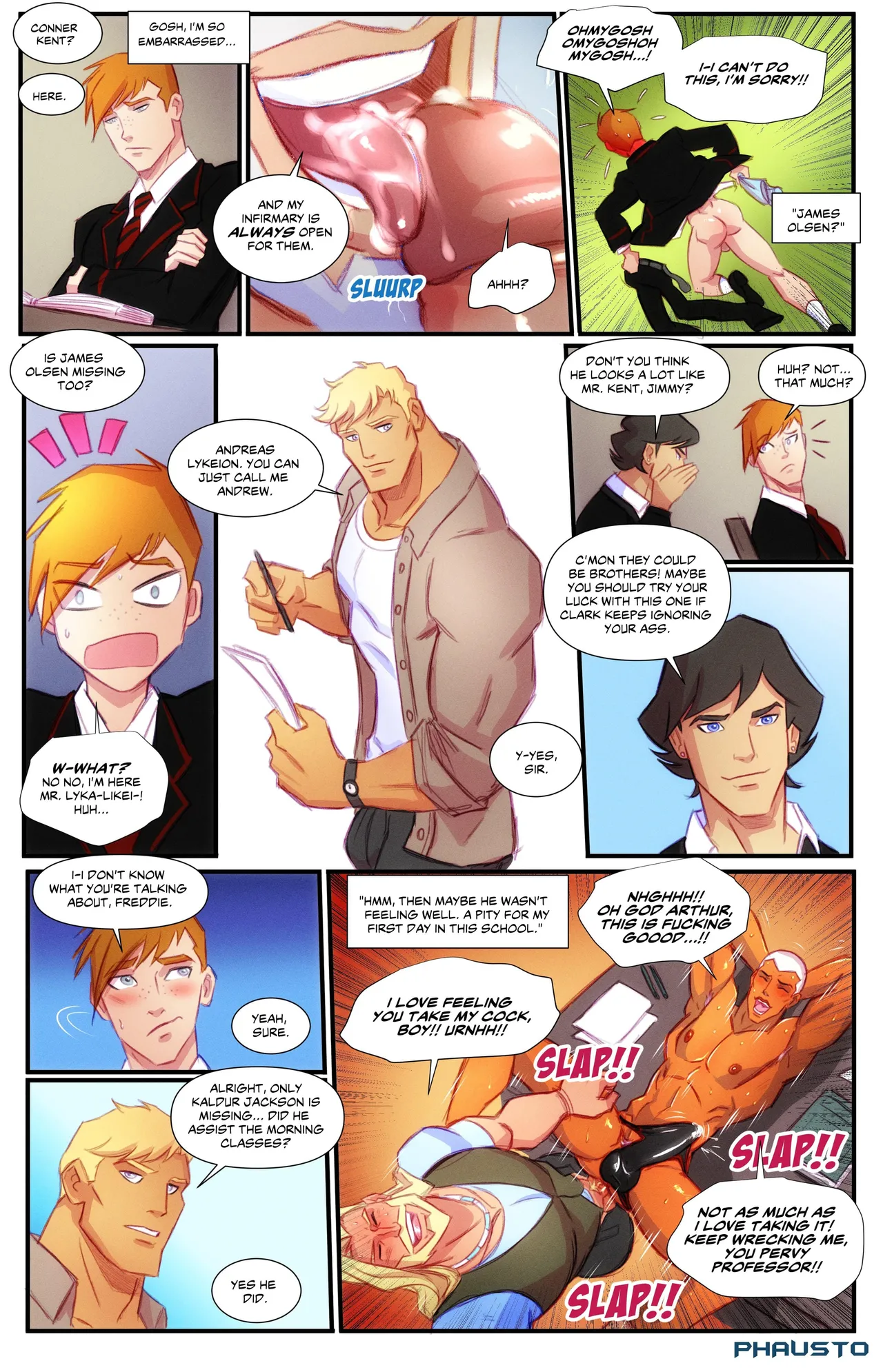 Gotham Academy 3  HD page 6 full