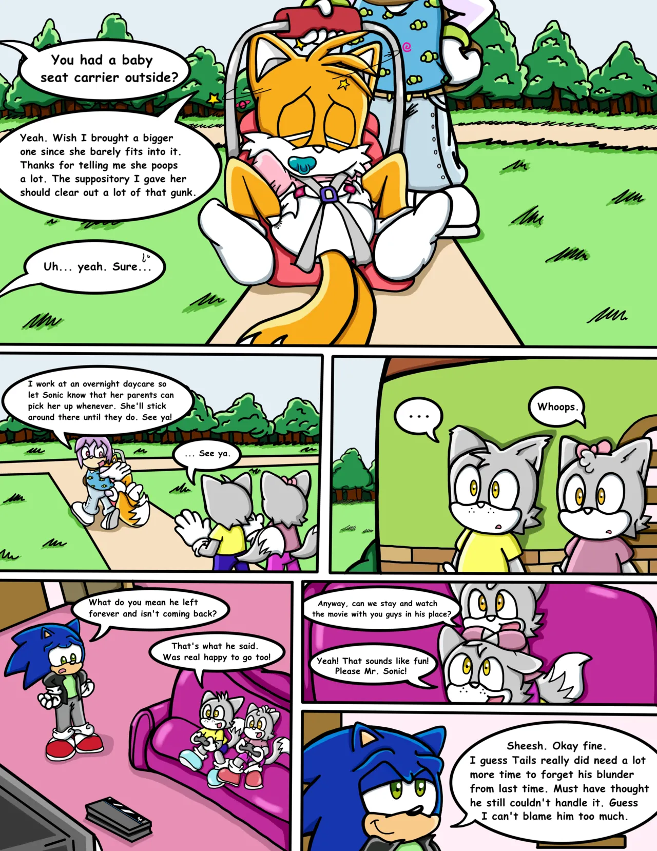 Tails the Babysitter II page 10 full