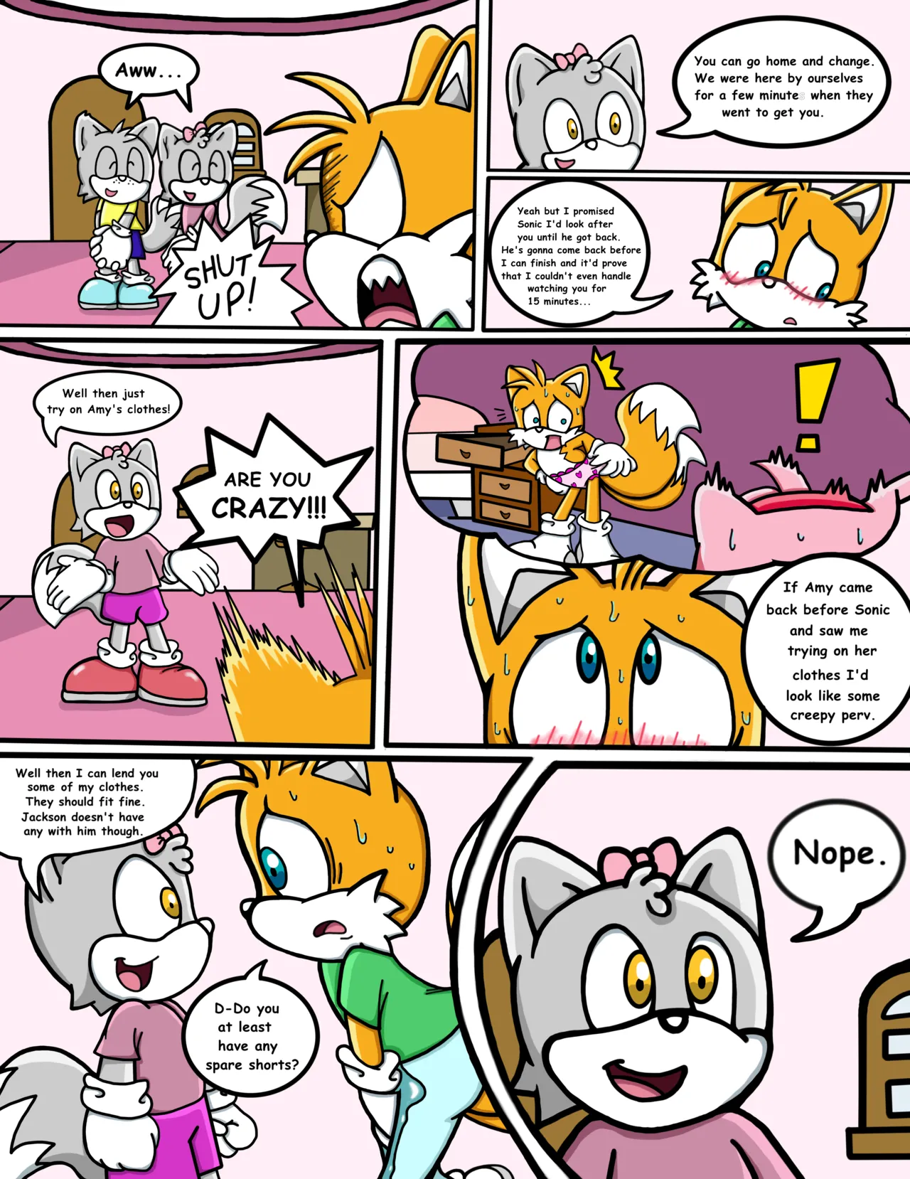 Tails the Babysitter II page 5 full